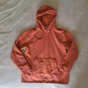 Athleta Coral-Orange Pullover Hoodie Size S